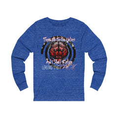 Throw Me To The Wolves Unisex Jersey Long Sleeve Tee