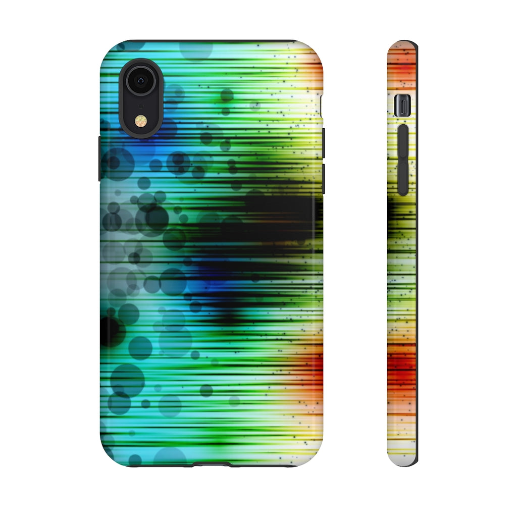 Warp Speed Geometric iPhone Tough Cases