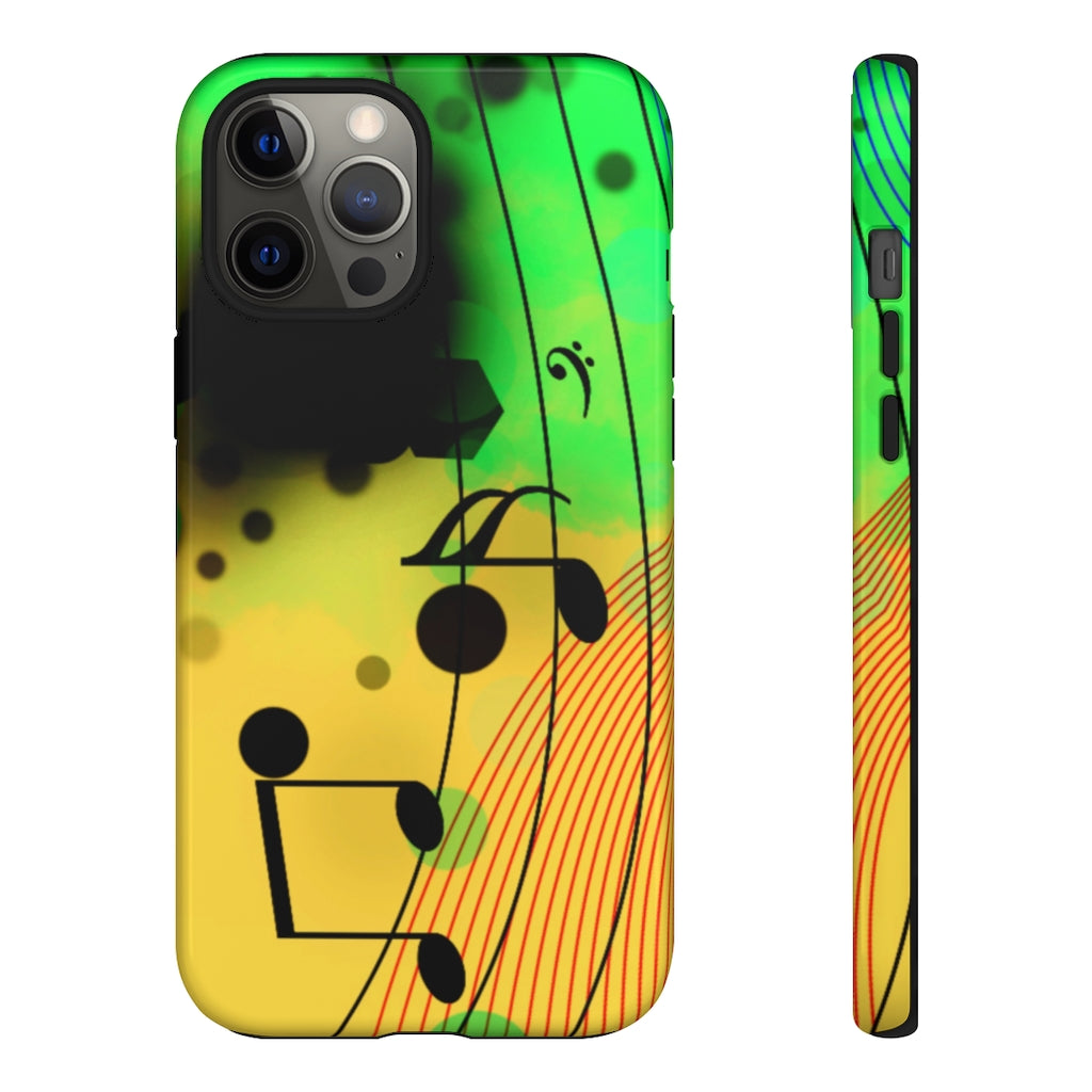 Lost Notes Music iPhone Tough Cases