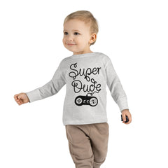 Super Dude Toddler Long Sleeve Tee
