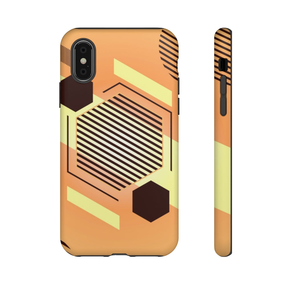 Hexagon Geometric iPhone Tough Cases