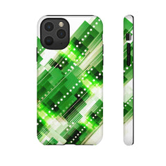 Ribbon Geometric iPhone Tough Cases
