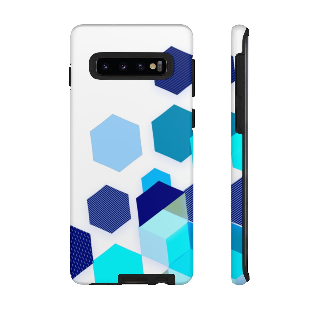 Hexagon Geometric Samsung Galaxy Tough Cases