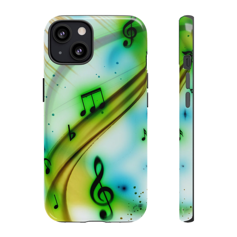 Mystic Swirl Music iPhone Tough Cases