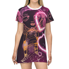 Cartoon T-Shirt Dress