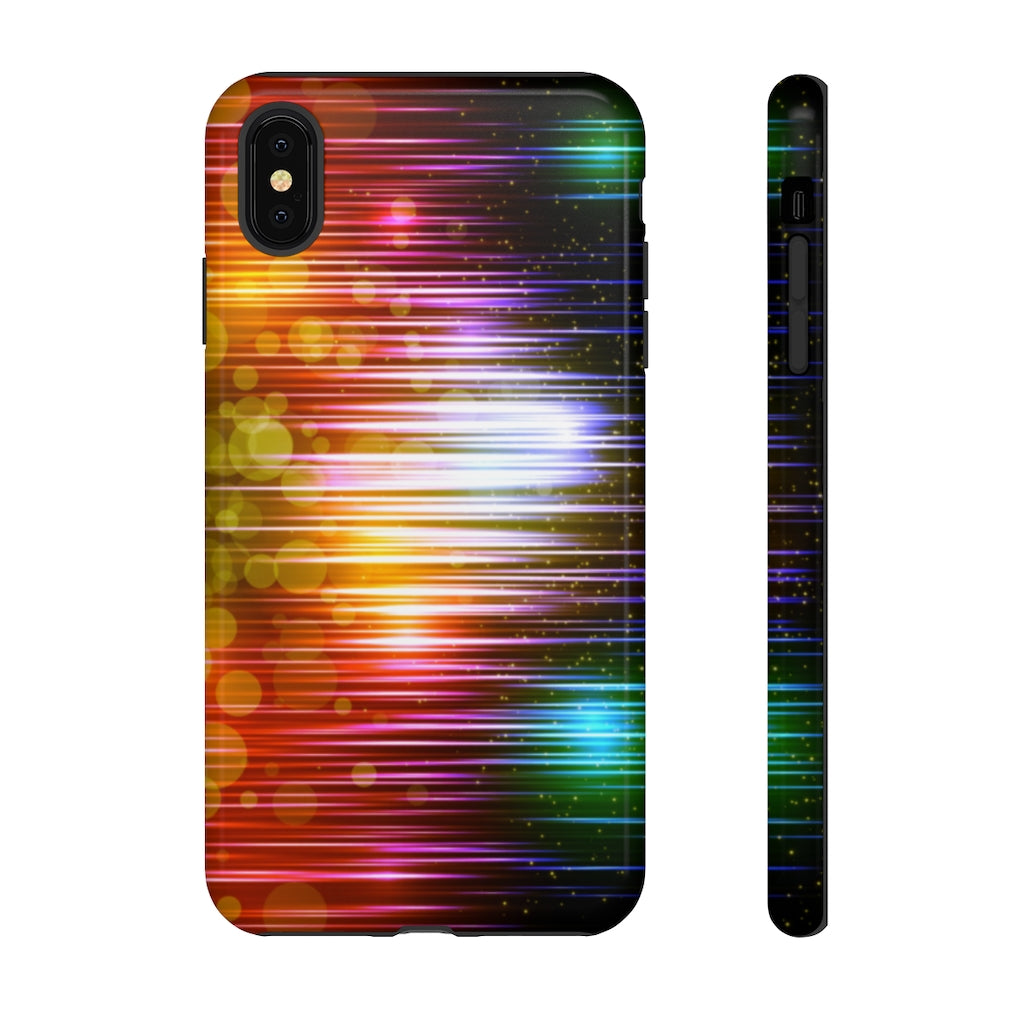 Warp Speed Geometric iPhone Tough Cases