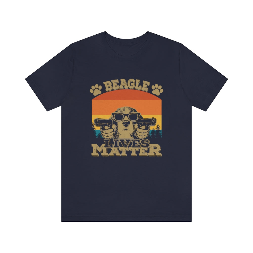 Beagle Lives Matter Unisex Jersey Short Sleeve Tee