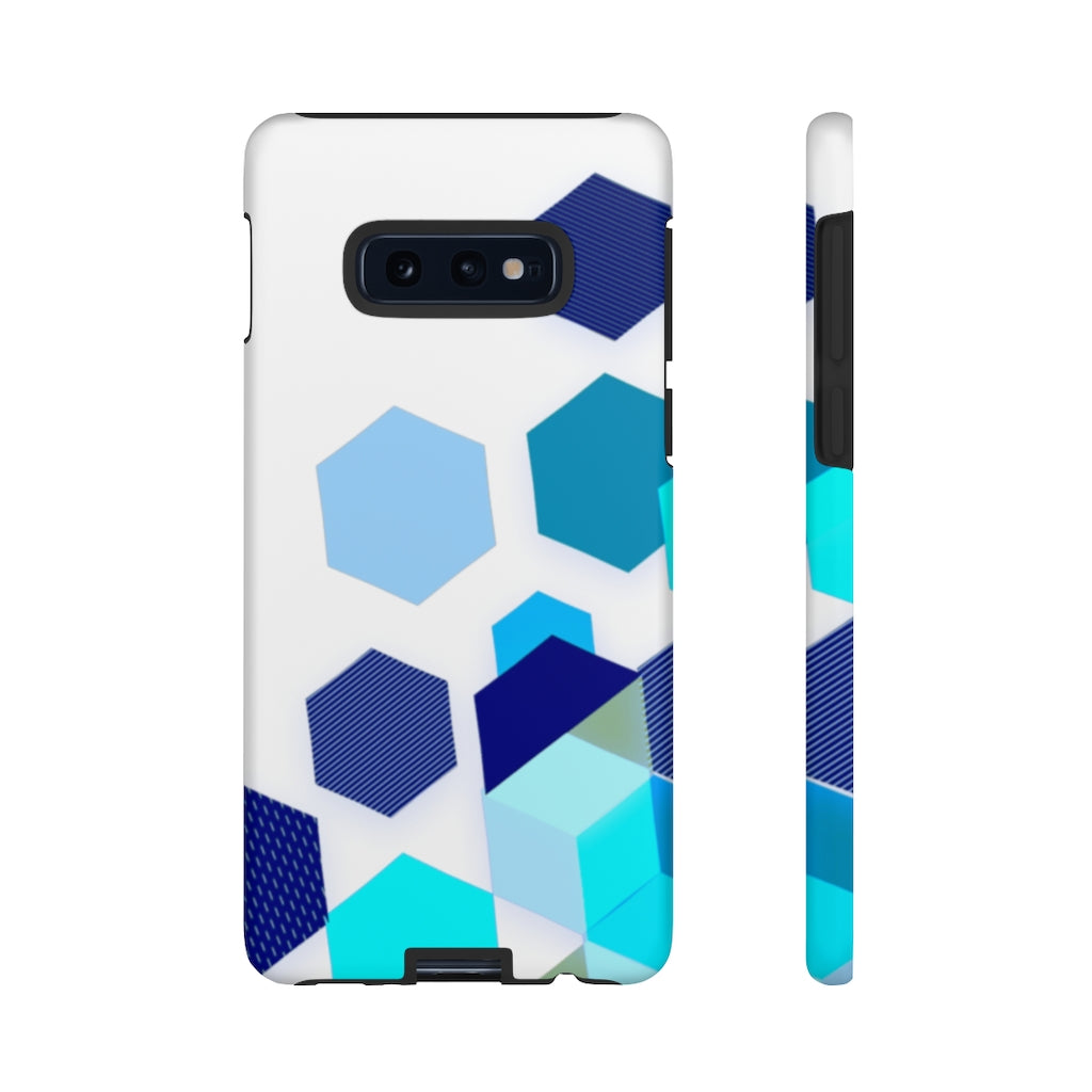 Hexagon Geometric Samsung Galaxy Tough Cases