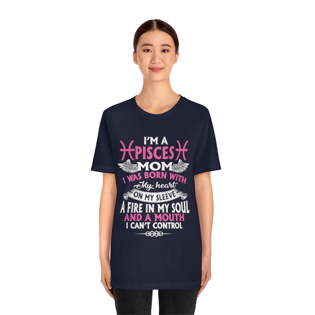 Pisces Unisex Jersey Short Sleeve Tee