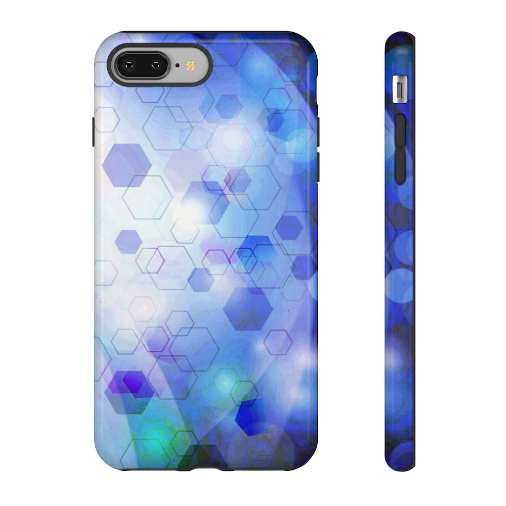 Hexagon Flash Geometric iPhone Tough Cases