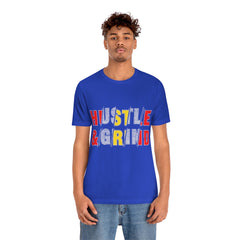 Hustle And Grind Unisex Jersey Short Sleeve Tee