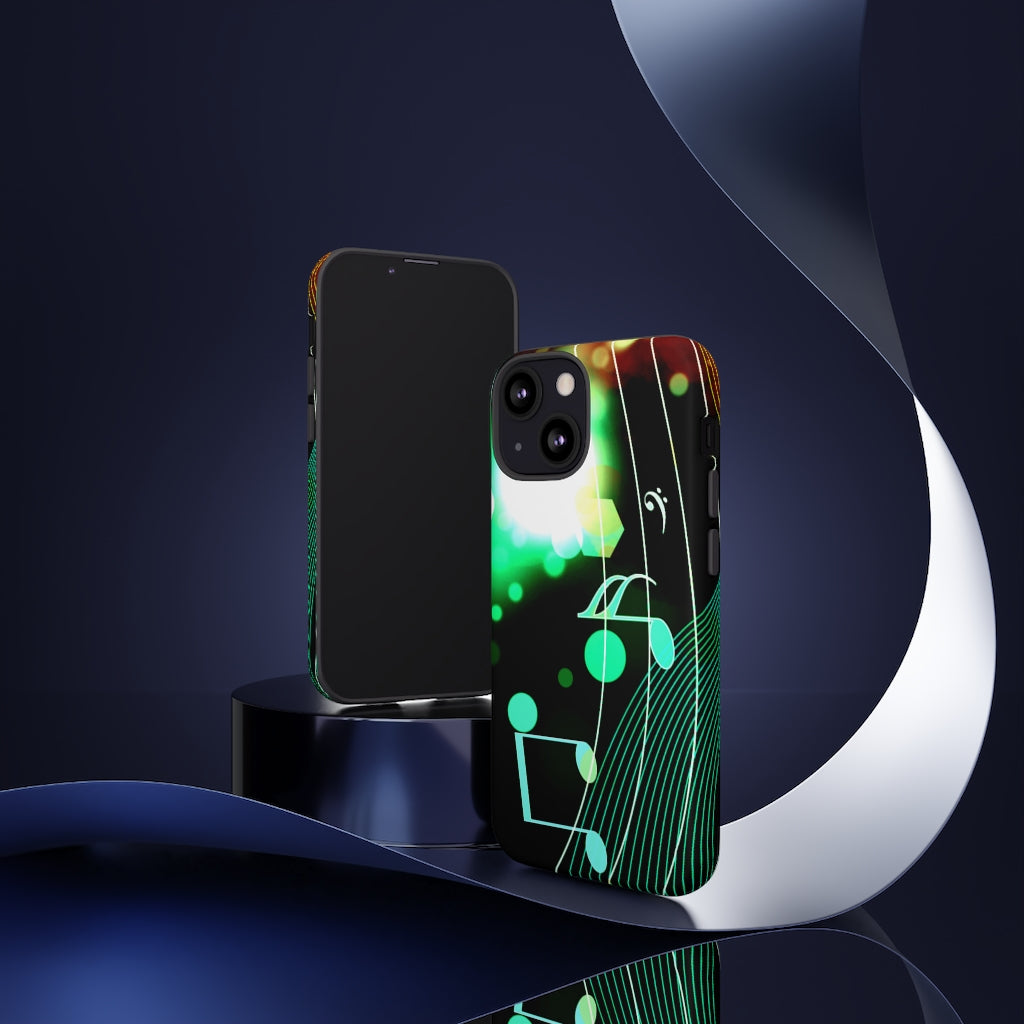 Lost Notes Music iPhone Tough Cases