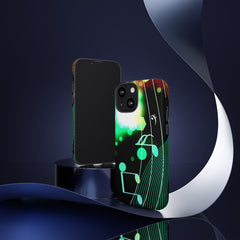 Lost Notes Music iPhone Tough Cases