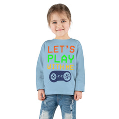 Let's Play Toddler Long Sleeve Tee
