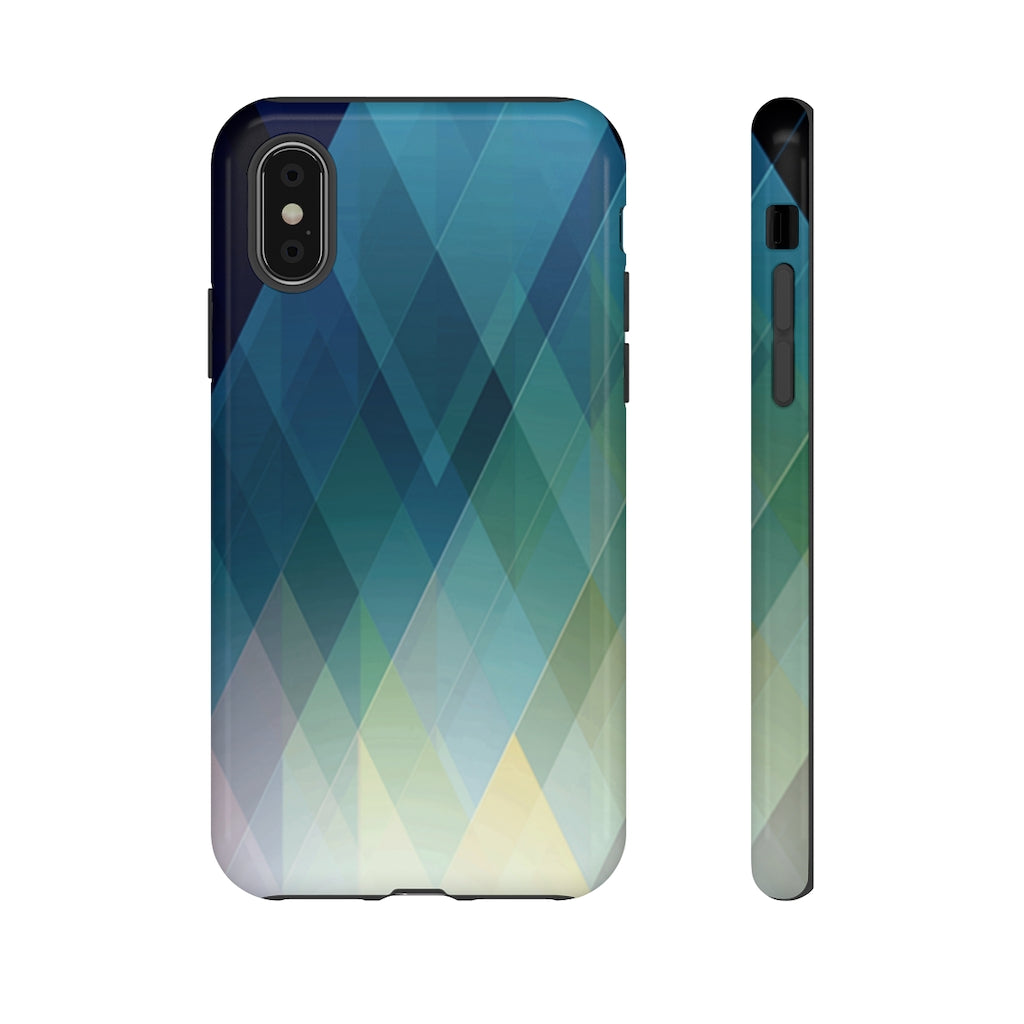 Plaid Geometric iPhone Tough Cases