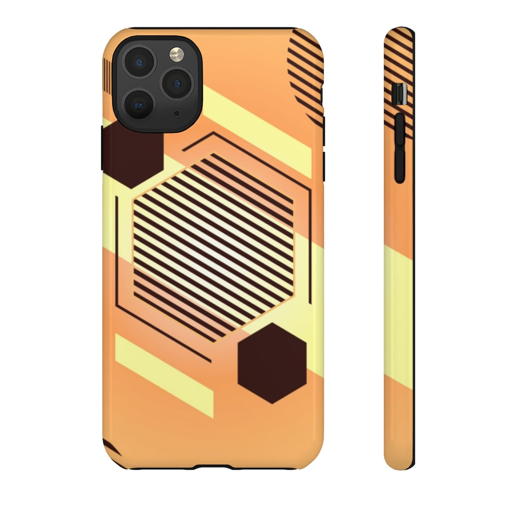 Hexagon Geometric iPhone Tough Cases