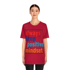 Positive Mindset Unisex Jersey Short Sleeve Tee