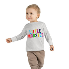 Little Monster Toddler Long Sleeve Tee