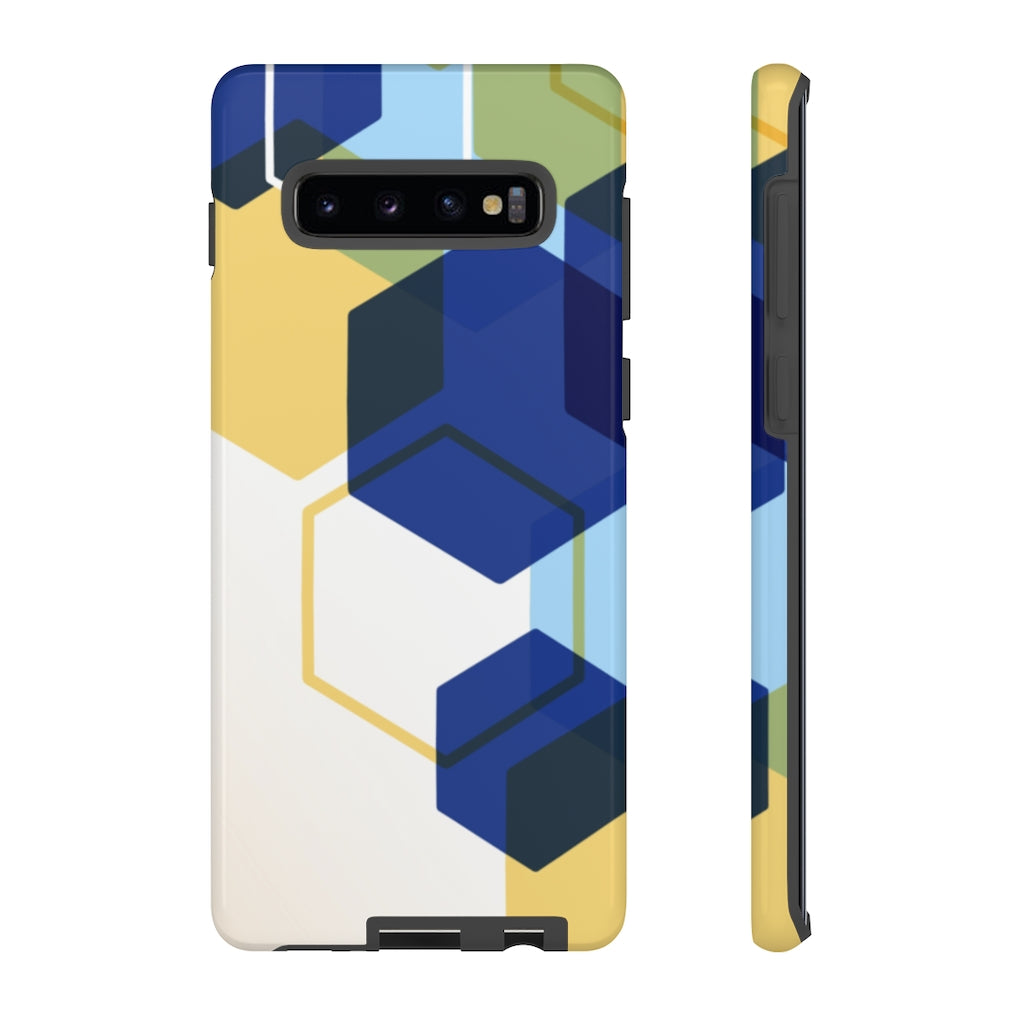 Hexagon Geometric Samsung Galaxy Tough Cases
