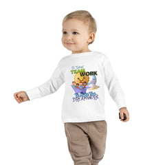 Team Work Toddler Long Sleeve Tee