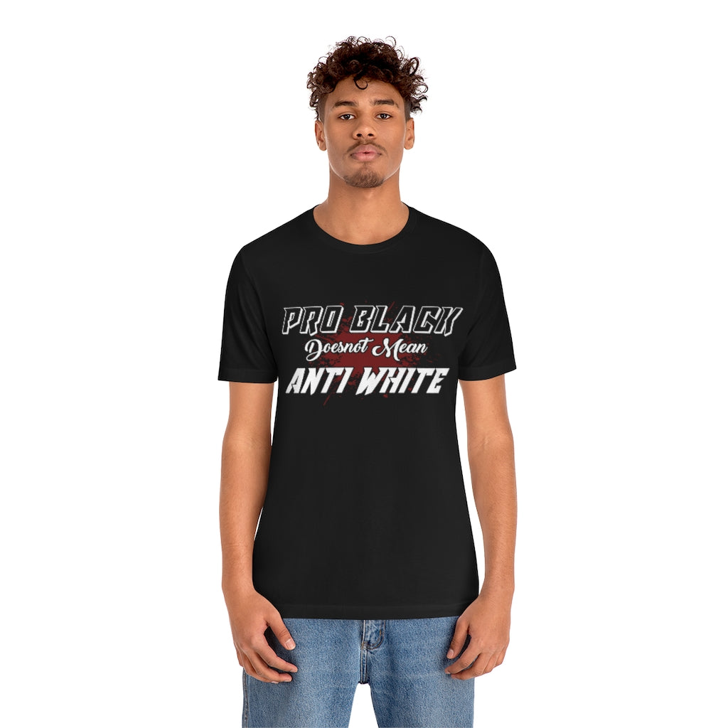 Pro Black Unisex Jersey Short Sleeve Tee