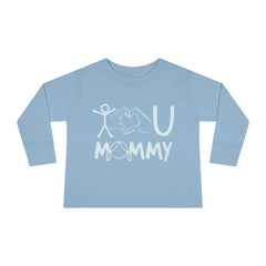 Love Mommy Toddler Long Sleeve Tee