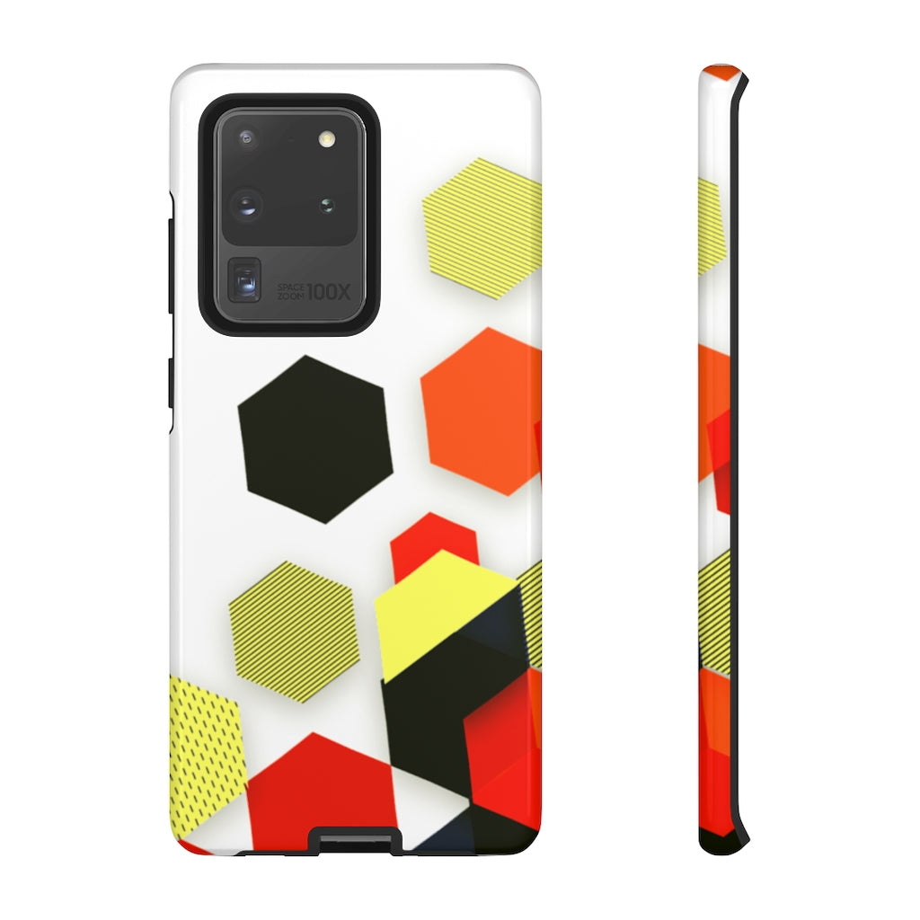 Hexagon Geometric Samsung Galaxy Tough Cases