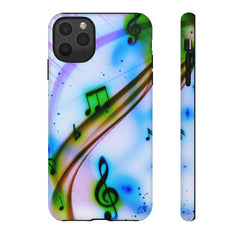 Mystic Swirl Music iPhone Tough Cases