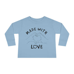 Made With Love Toddler Long Sleeve Tee