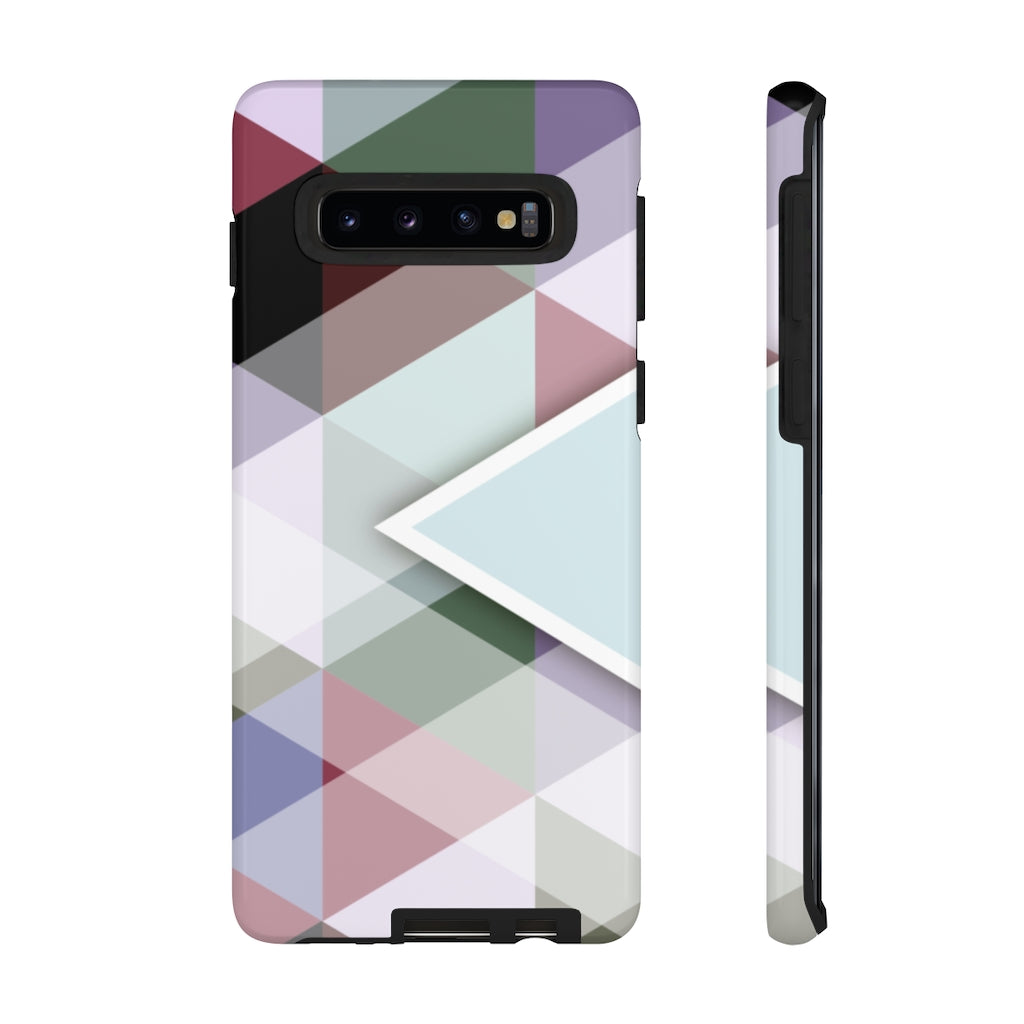 Plaid Geometric Samsung Galaxy Tough Cases