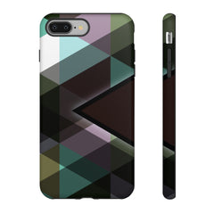 Plaid Geometric iPhone Tough Cases