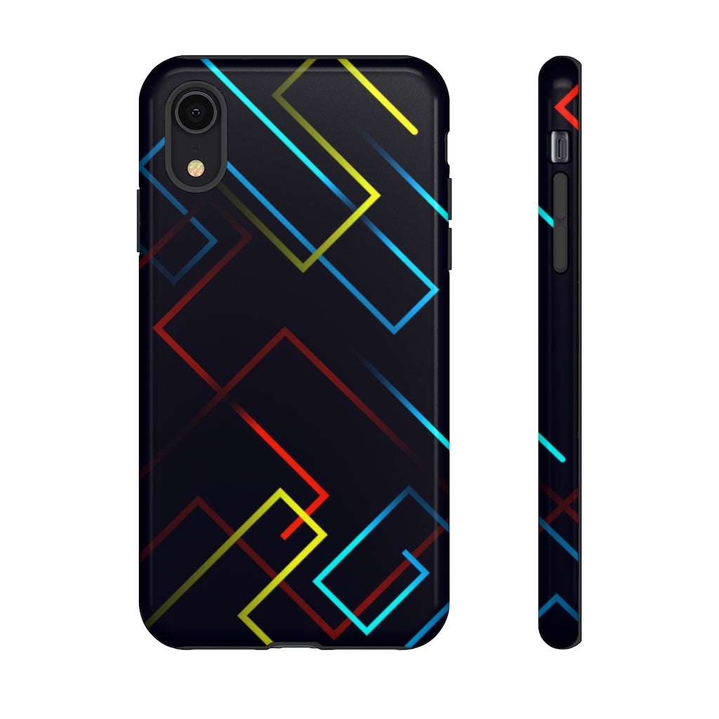 Tangled Geometric iPhone Tough Cases