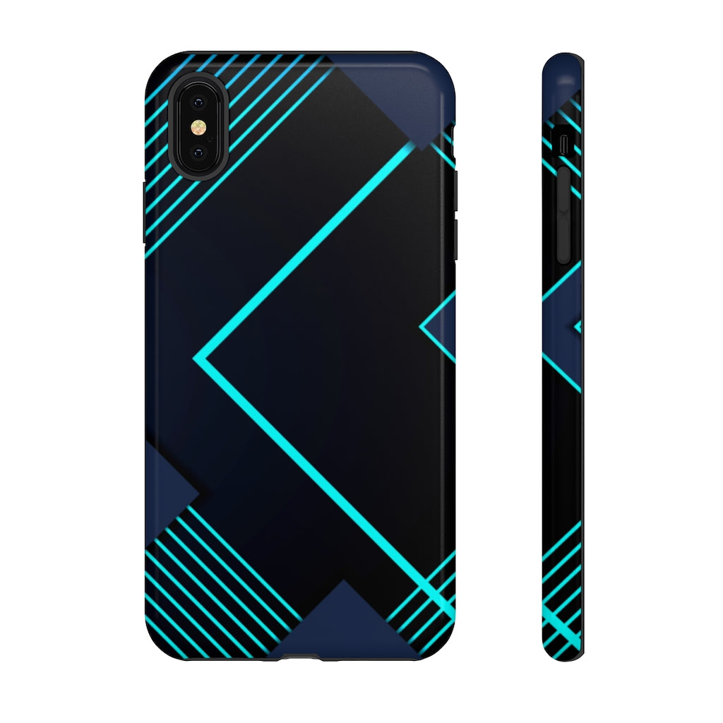Chopped Geometric iPhone Tough Cases