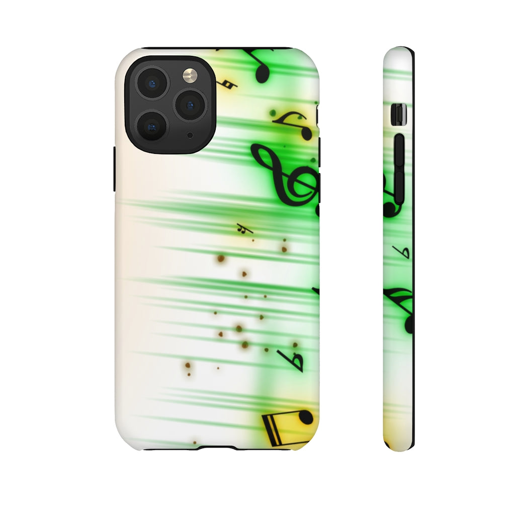 Glitch Music iPhone Tough Cases