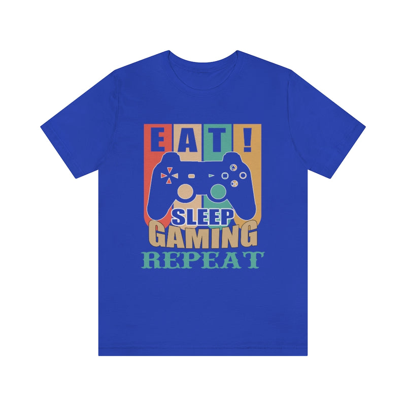 Gaming Repeat Unisex Jersey Short Sleeve Tee