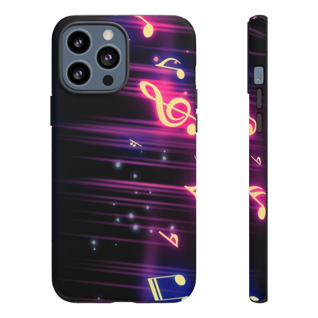 Glitch Music iPhone Tough Cases
