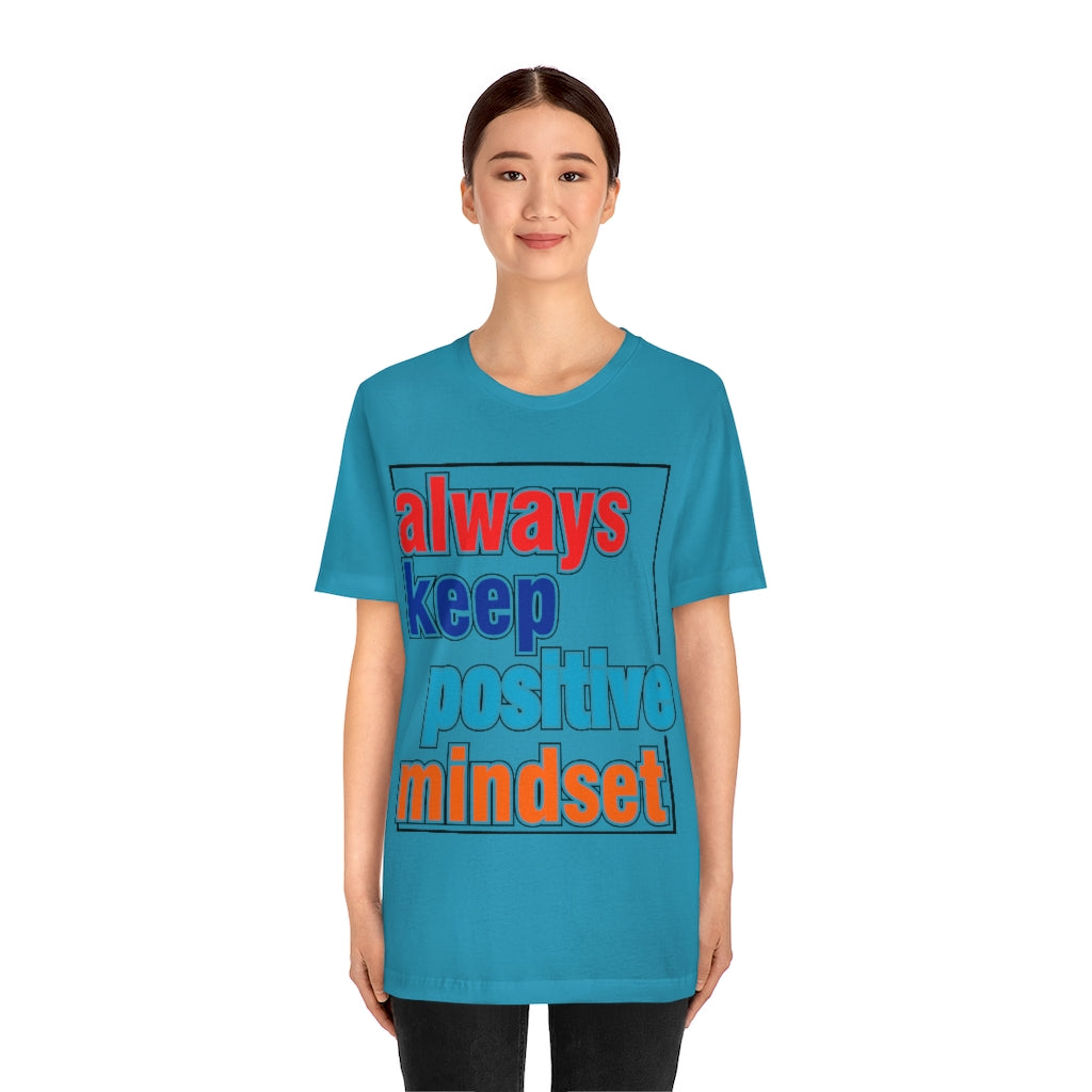 Positive Mindset Unisex Jersey Short Sleeve Tee