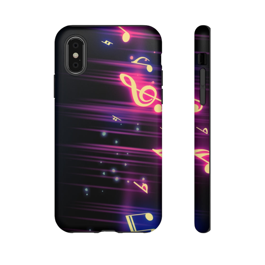Glitch Music iPhone Tough Cases