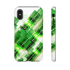 Ribbon Geometric iPhone Tough Cases