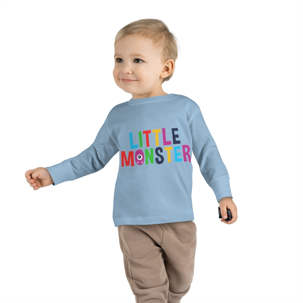 Little Monster Toddler Long Sleeve Tee