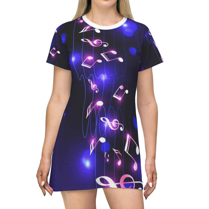 Beautiful Music T-Shirt Dress
