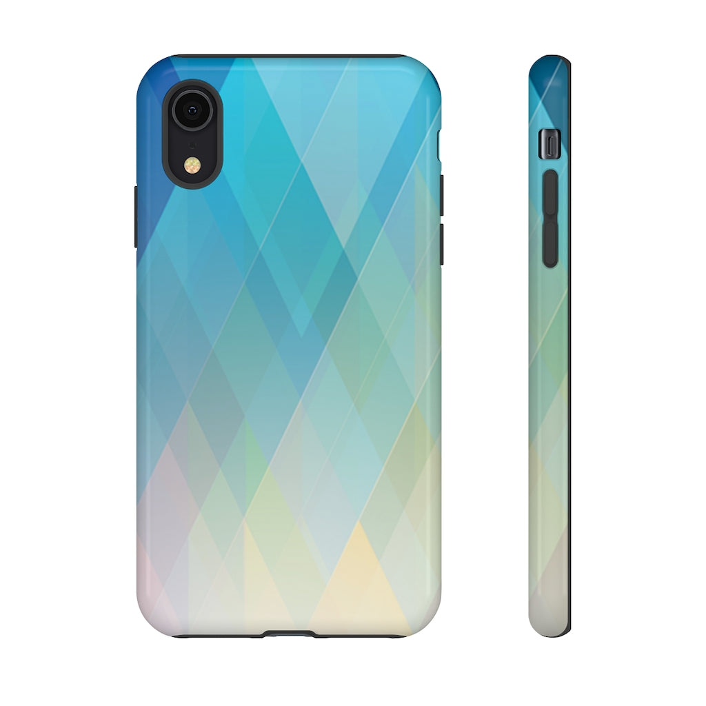 Plaid Geometric iPhone Tough Cases
