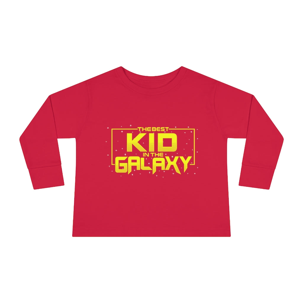 Best In The Galaxy Toddler Long Sleeve Tee