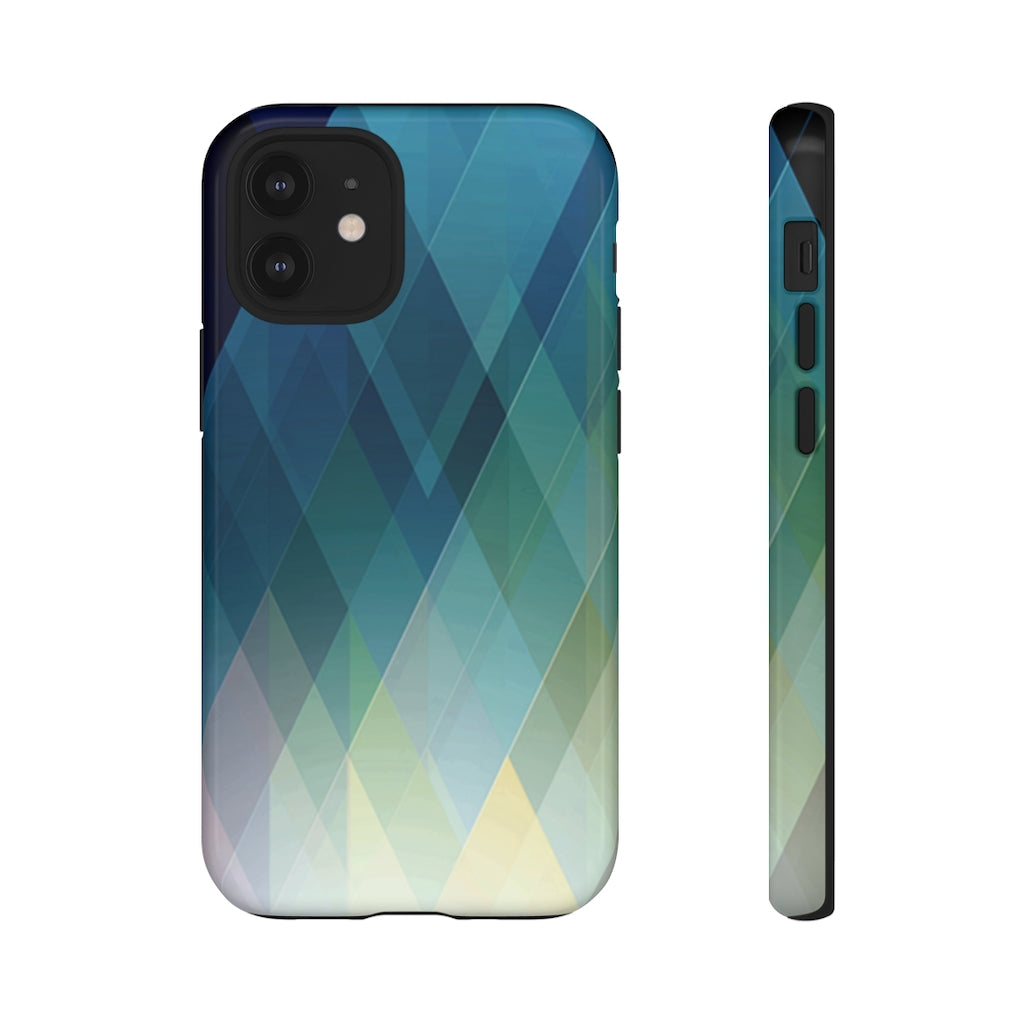 Plaid Geometric iPhone Tough Cases