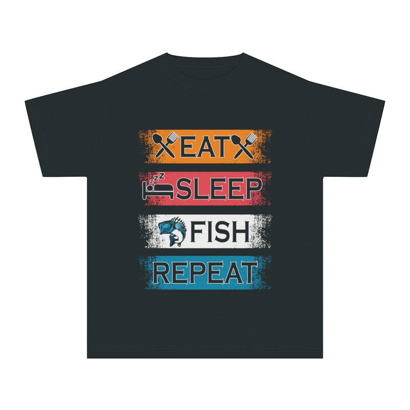 Fishing Repeat Youth Midweight Tee