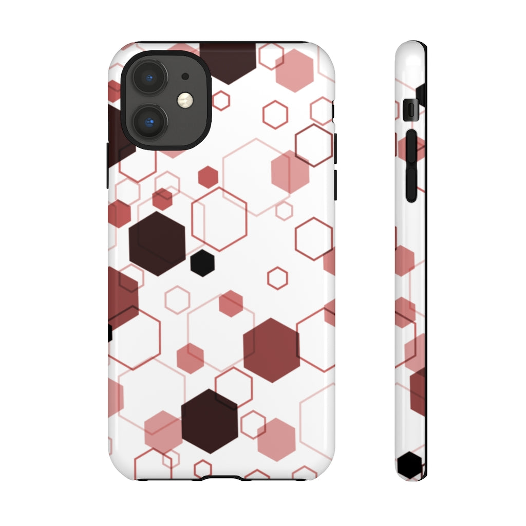 Hexagon Fever Geometric iPhone Tough Cases