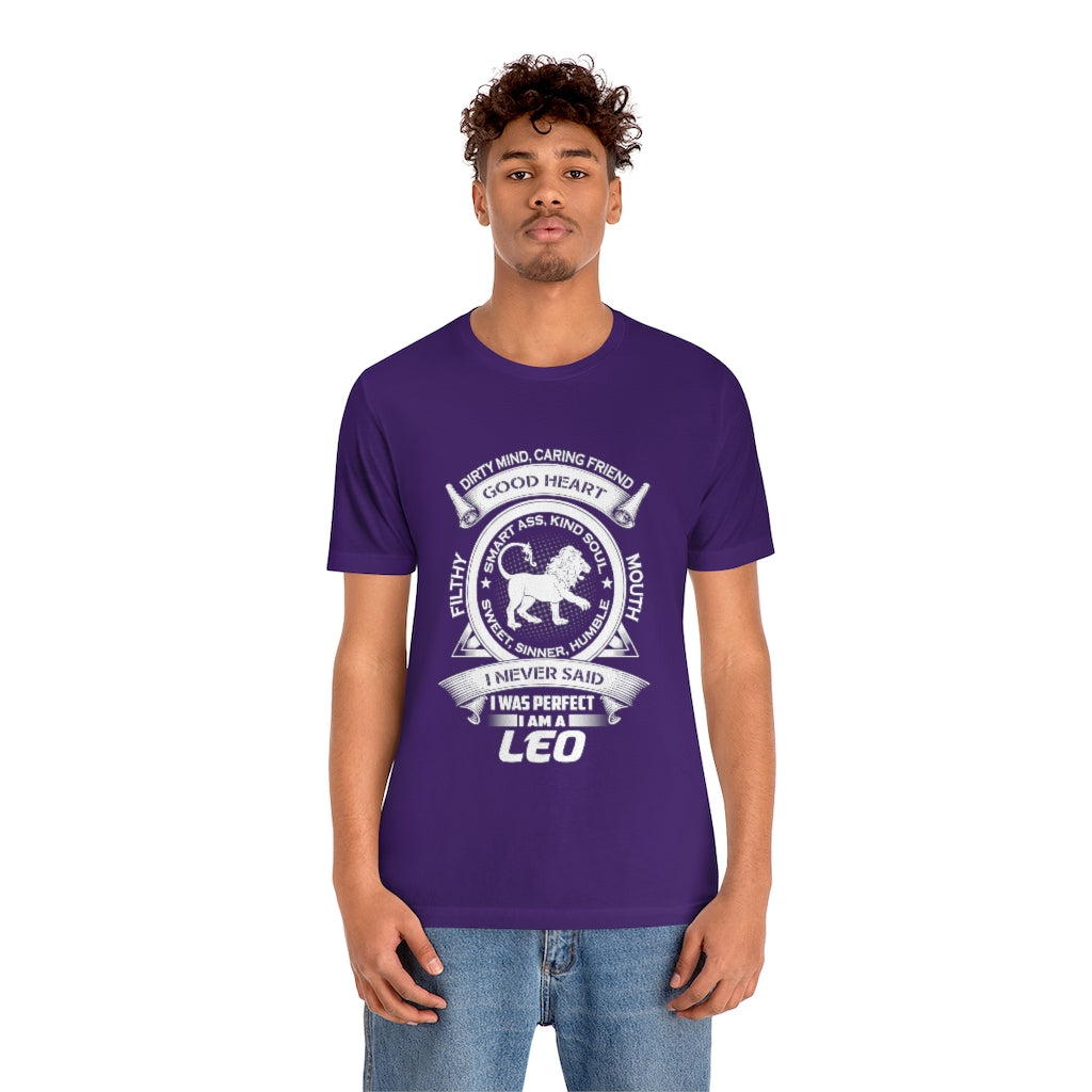 Leo Unisex Jersey Short Sleeve Tee
