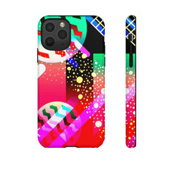 Zigzag Geometric iPhone Tough Cases
