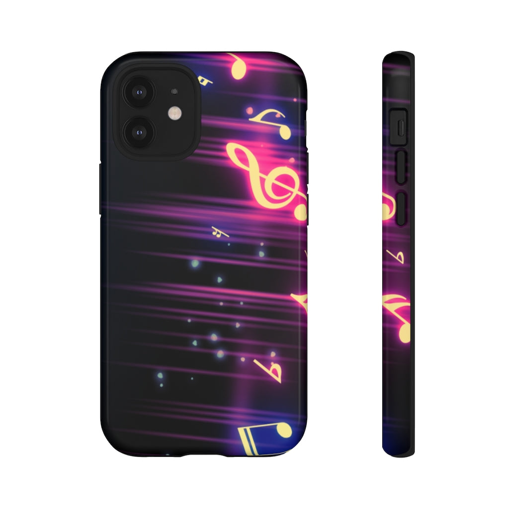 Glitch Music iPhone Tough Cases