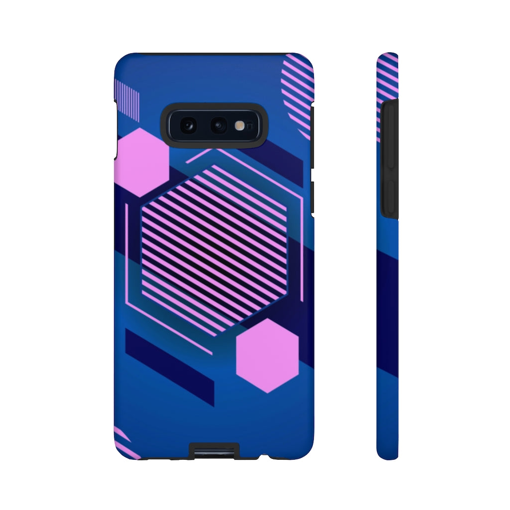 Hexagon Geometric Samsung Galaxy Tough Cases